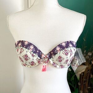 Victoria’s Secret Bandeau Tassel Swimsuit Top